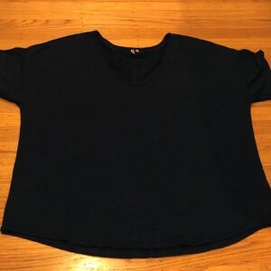 Banana Republic Navy Short Sleeve Top, XXL